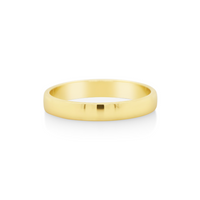 Ladies 9ct Yellow Gold Plain Wedding Ring