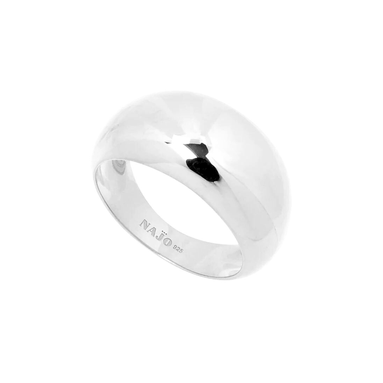 Najo Silver Domed Ring