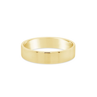 9ct Yellow Gold Mens Wedding Ring