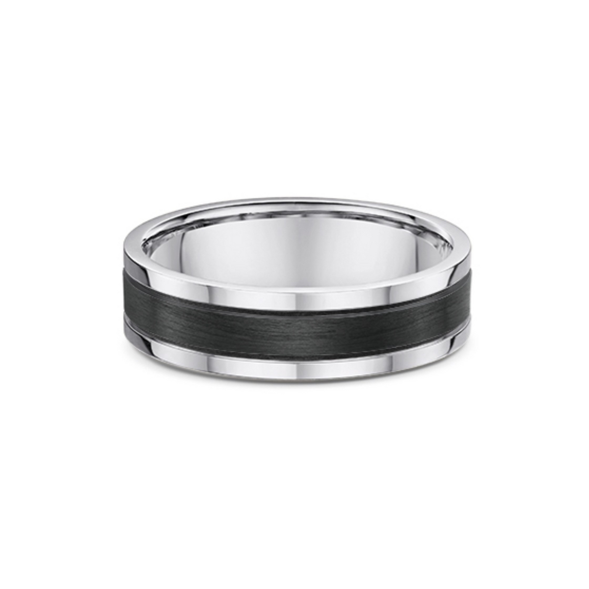 Titanium And Carbon Fibre Men's Wedding Ring