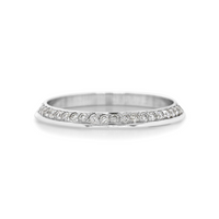 18ct White Gold Diamond Wedding Ring