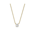 9ct Yellow Gold Diamond Necklace