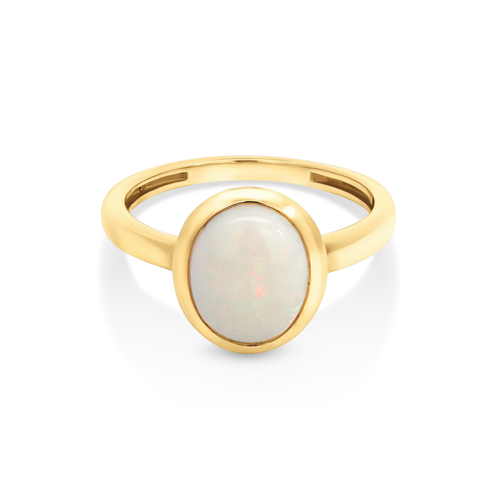 9ct top opal ring