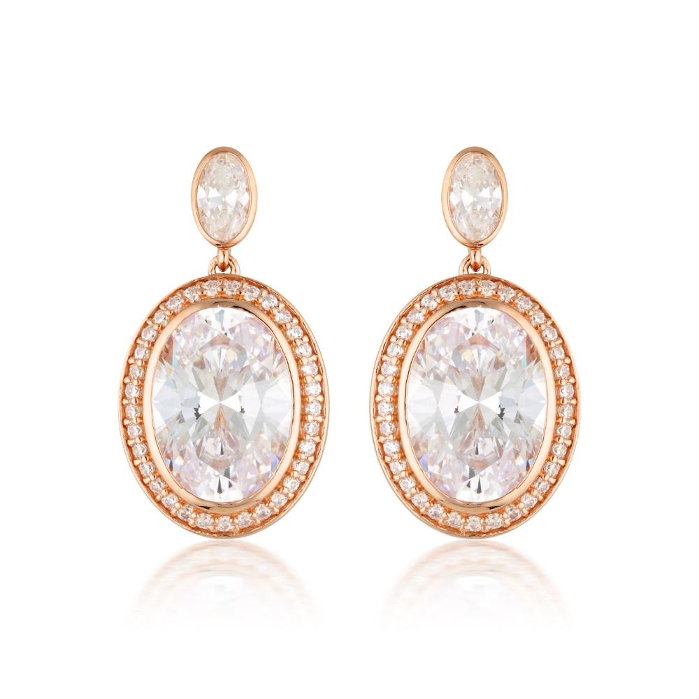 Cz deals drop earrings