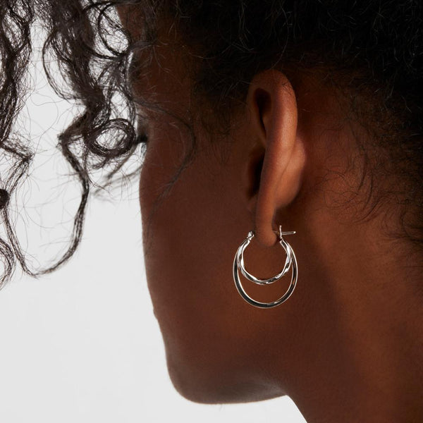 Najo Sea of Change Hoop Earrings - alternate view