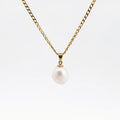 9ct Yellow Gold Baroque Pearl Pendant