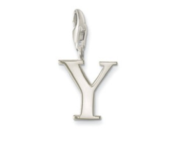 Thomas Sabo Charm Club Letter Y Charm - alternate view