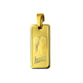Aquarius | 9ct Yellow Gold Zodiac Pendant