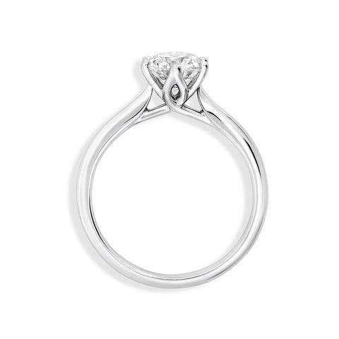 The Audrey |1.25ct Round Lab Grown Diamond Engagement Ring - alternate view