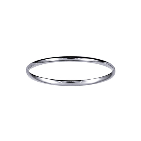 Sterling Silver Comfort Fit Bangle - alternate view