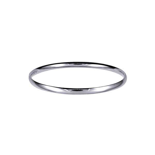 Sterling Silver Comfort Fit Bangle - alternate view