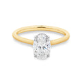 The Meg | 1.32ct Oval Lab Grown Diamond Engagement Ring