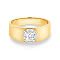 0.52ct Round Lab Grown Diamond Ring