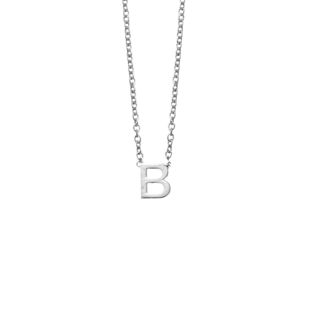 Gold Letter B Necklace, Initial B Necklace, B Choker - Etsy