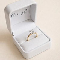 1.05ct Round Lab Grown Diamond Engagement Ring With Hidden Halo