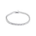 Sterling Silver Cubic Zirconia Tennis Bracelet