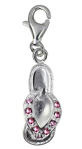 Sterling Silver Thong Charm - alternate view