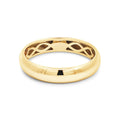 9ct Yellow Gold Domed Ladies Wedding Ring