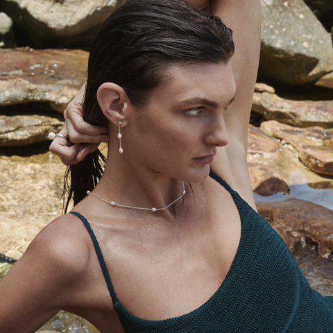 Najo Mermaid Freshwater Pearl Necklace - alternate view