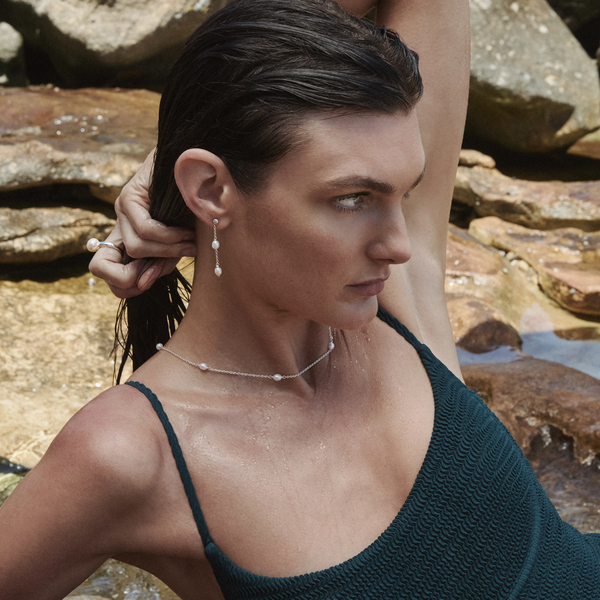 Najo Mermaid Freshwater Pearl Necklace - alternate view