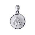 Fine Silver Aquarius Zodiac Pendant