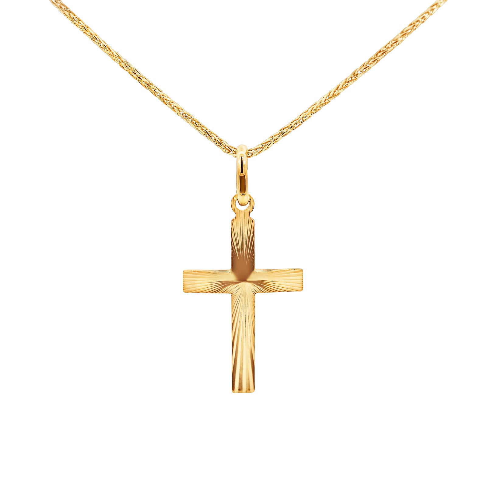 18k Italian Gold Crucifix 2024 | favors.com