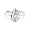 The Amiya | 1.70ct Pear Lab Grown Diamond Engagement Ring