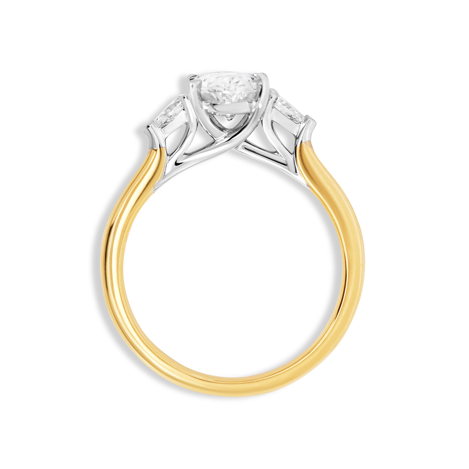 The Alexandra | 1.46ct Trilogy Lab Grown Diamond Engagement Ring