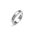 Sterling Silver Ring With Milgrain Edge