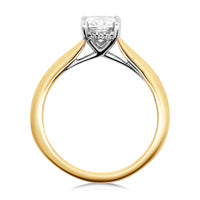 The Grace | 1.34ct Radiant Lab Grown Diamond Engagement Ring