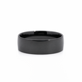Men's Zirconium Wedding Ring
