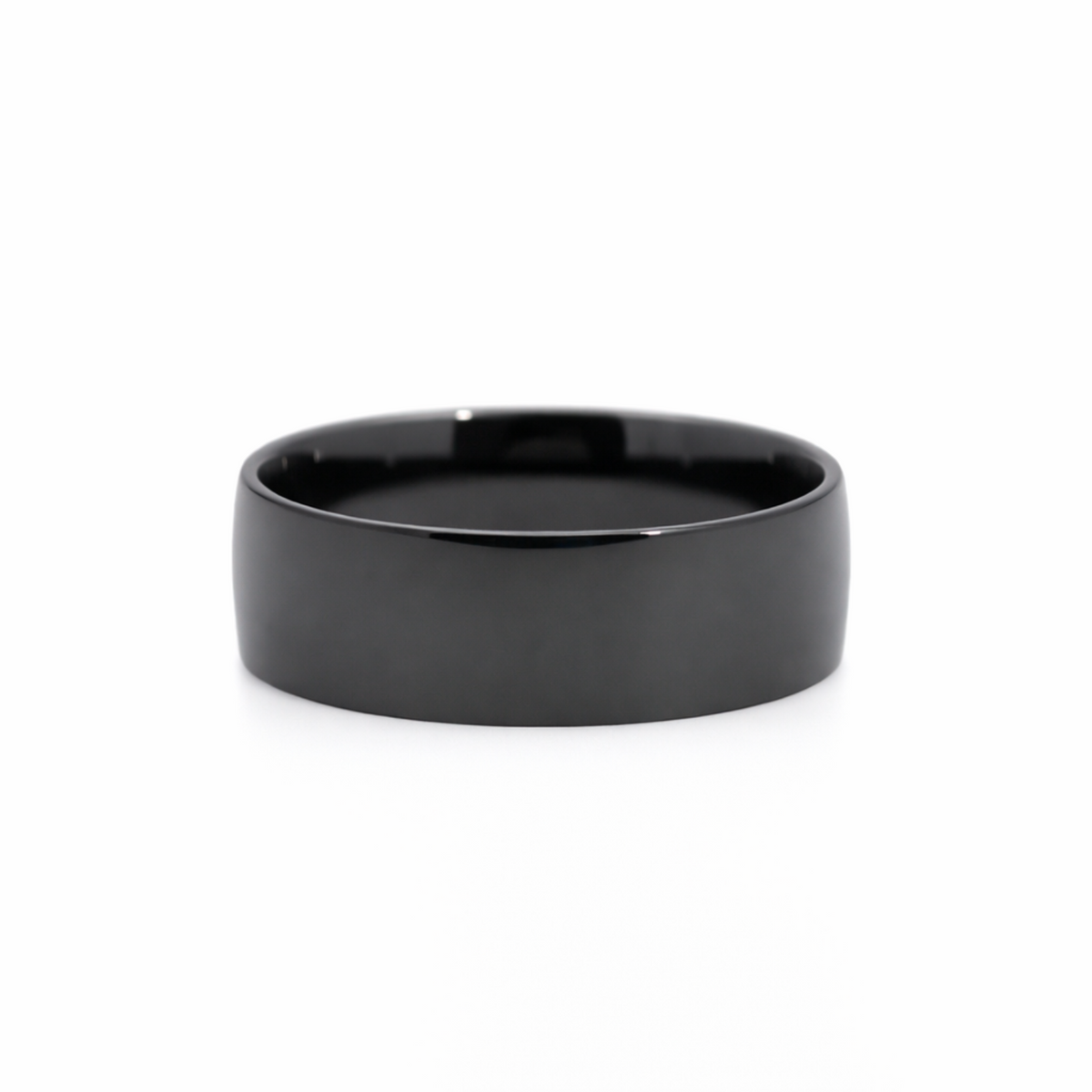Men's Zirconium Wedding Ring