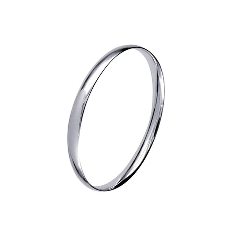 Sterling Silver 64mm Comfort Fit Bangle - alternate view