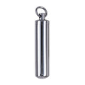 Stainless Steel 30mm Cylinder Memorial Pendant
