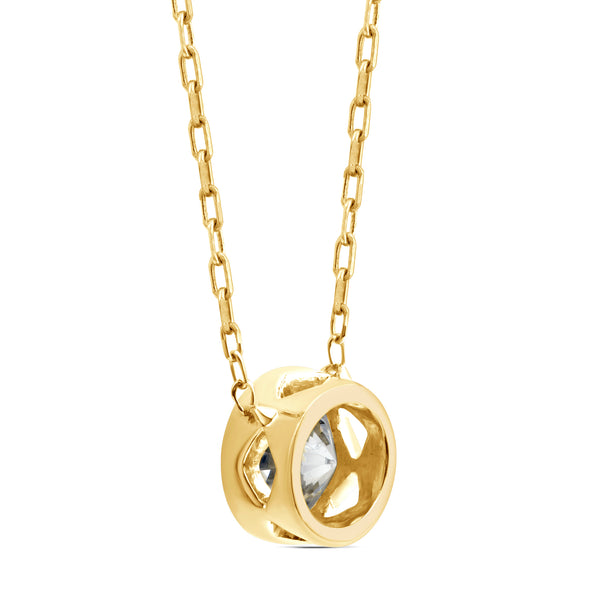 Above Love Star 1.20ct Round Lab Grown Diamond Necklace - alternate view