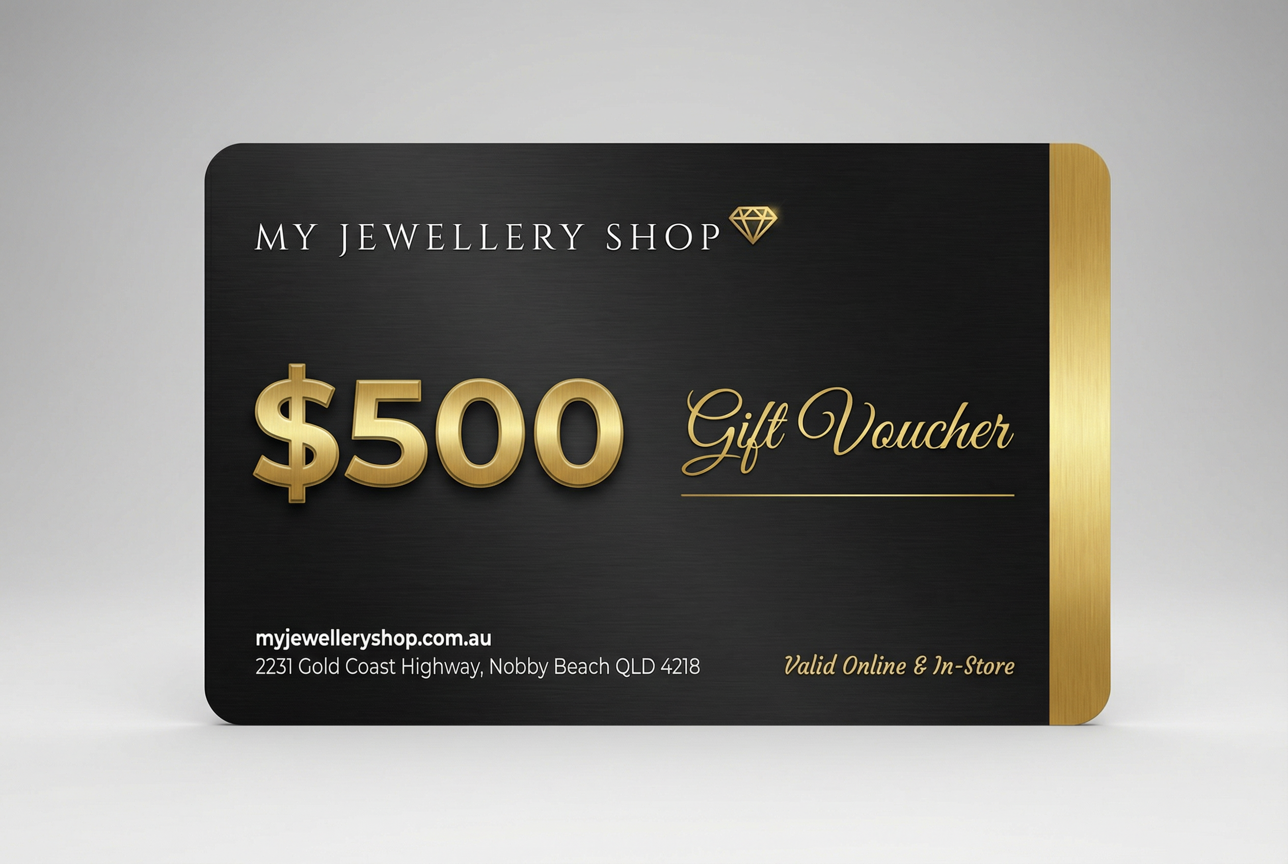 My Jewellery Shop $500 gift voucher