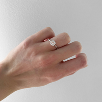 The Audrey | 1.03ct Round Lab Grown Diamond Engagement Ring