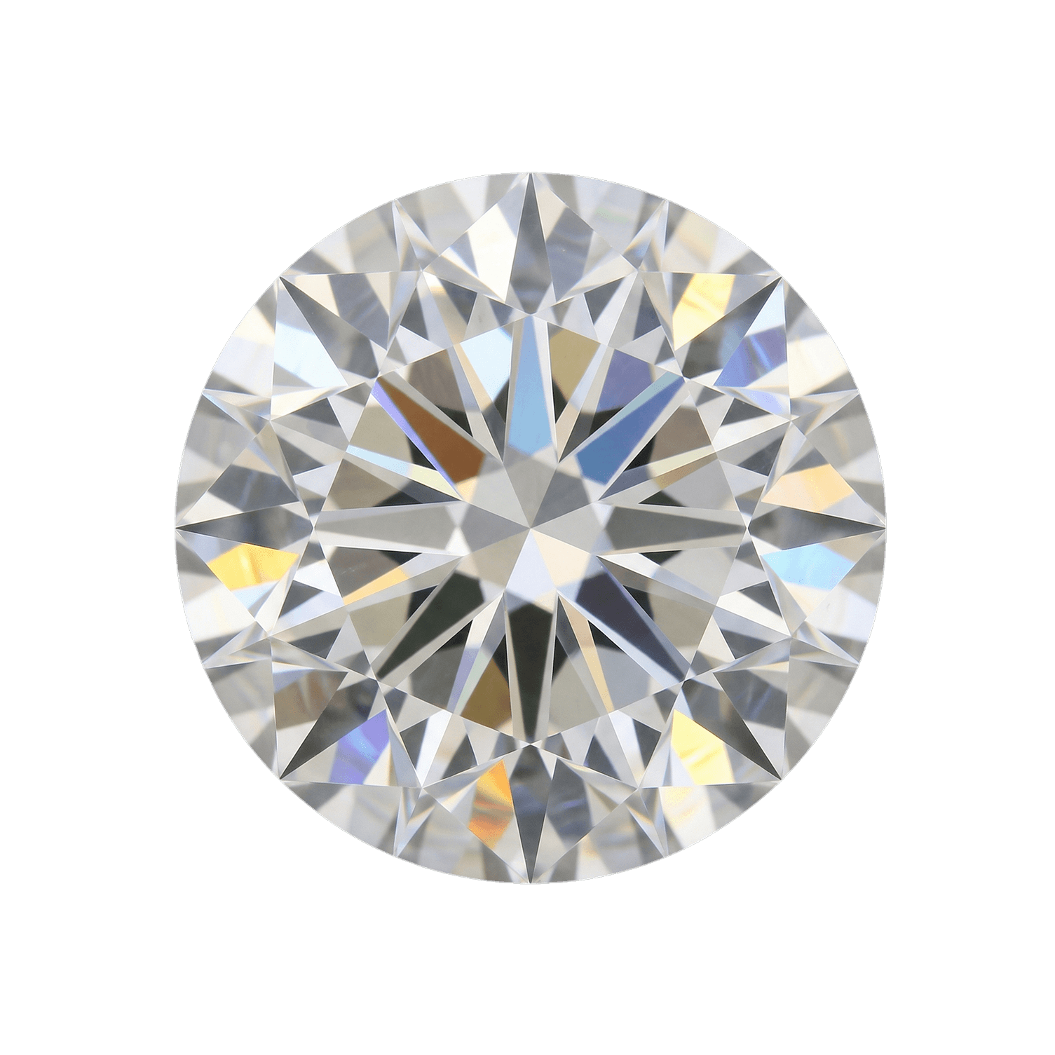 Round brilliant cut diamond