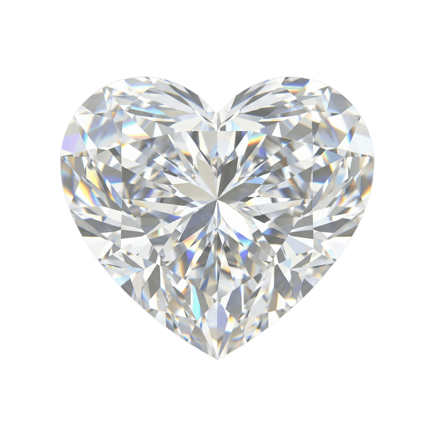 Heart cut diamond